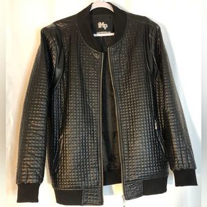 IMPERIOUS Black Leather Men's Jacket